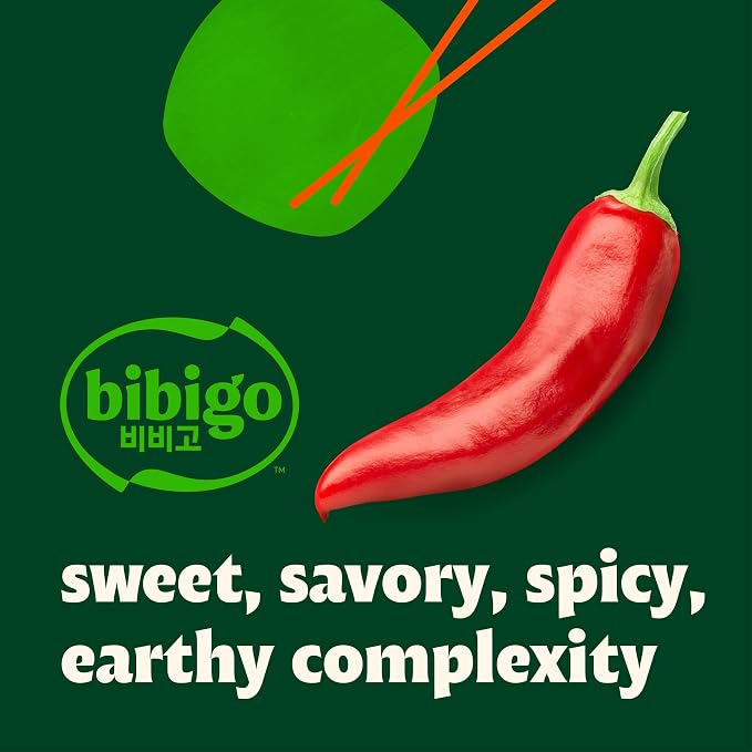 Bibigo Korean-Style Hot & Sweet Gochujang Sauce, 12.16 Ounce (Pack of 2)
