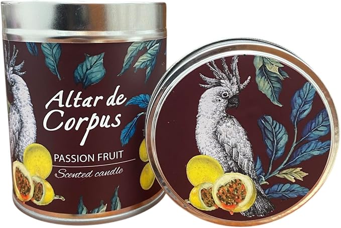 14 Oz Spring Candles for Home - Large Candle Passion Fruit - Mothers Day Gifts - Luxury Candles for Men - Premium Soy Candle Blend - Bathroom Decor