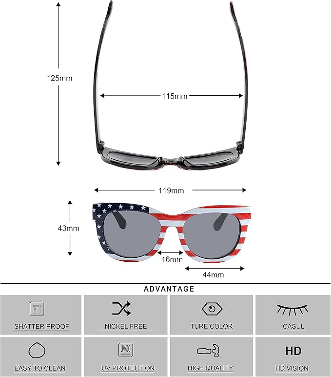 KENBO Kids Sunglasses for Girls UV Protection Toddler Sunglasses
