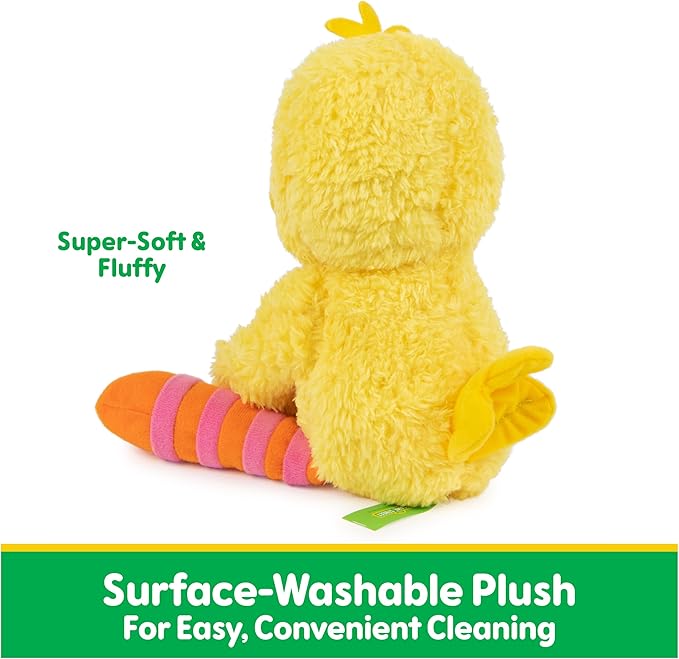 GUND Sesame Street Official Big Bird Take Along Buddy Plush, Premium Plush Toy for Ages 1 & Up, Yellow, 13”