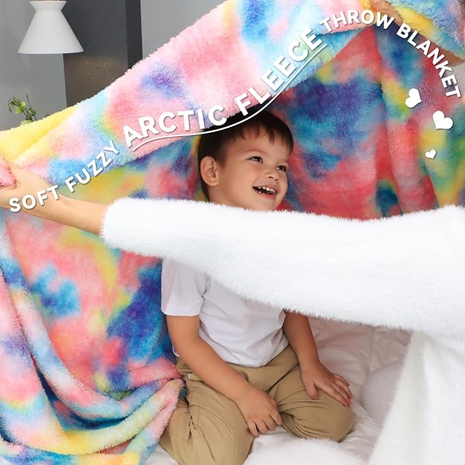 MUGD Fleece Blanket Throw Blanket Throw Blanket for Couch Soft Lightweight Cozy Microfiber Blankets & Throws