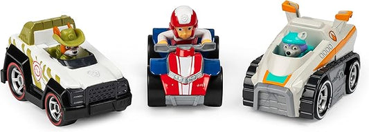 Paw Patrol, True Metal Classic Pack of 3 Collectible Die-Cast Vehicles, 1:55 Scale