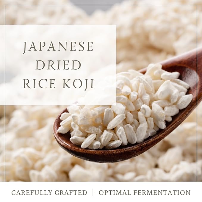 Dried Rice Koji – Made in Japan | For Shio Koji, Miso, Soy Sauce, Amazake | Vegan, Gluten-Free, No Additives (800g)