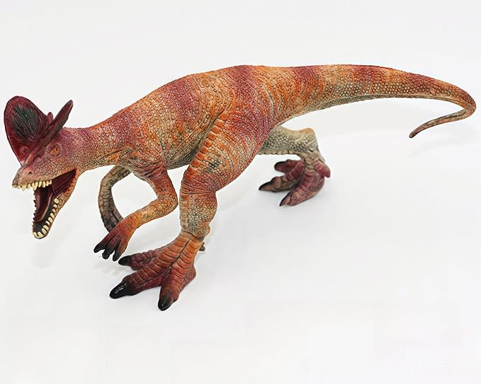 Gemini&Genius Dilophosaurus Dinosaur Toys for Kids, Dino Action Figure, Party Supplies, Dinosaur World Cool Birthday Gifts to Kids