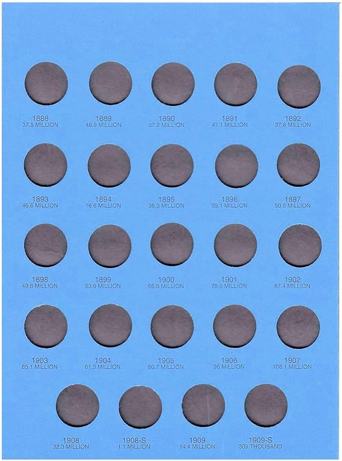 Whitman US Indian Cent Coin Folder 1857 - 1909 #9003