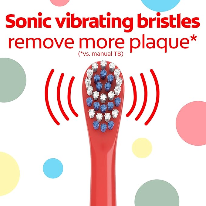 Colgate Kids Powered Vibrating Toothbrush, Pokemon, 1 Pack
