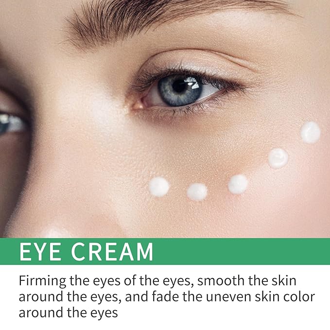 SORYA Caffeine Eye Cream for Dark Circles & Puffiness Anti-Aging– Day & Night Under Eye Cream with Niacinamide & Peptides (1.7 oz)