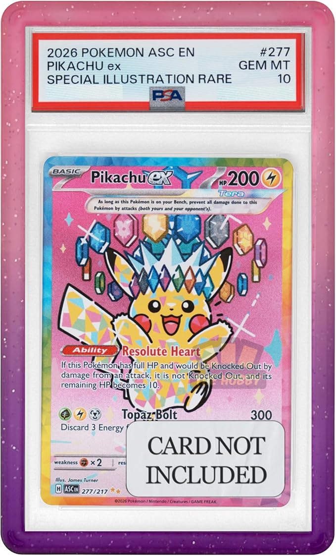 Bumper Guard for PSA Graded Cards ONLY | Limited Edition Gradient Slab Edge Protector | 1 Pack Jam