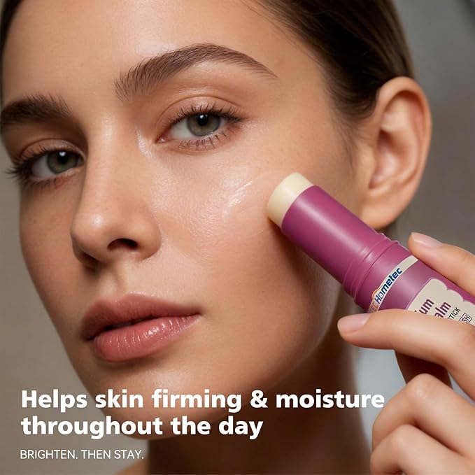 Wrinkle Bounce Multi Balm, Calcium Multi Balm Stick, Moisturizing Stick, Anti-aging, Hydrating, Skin Firming, for Eyes, Face, Neck, 10g/0.35oz