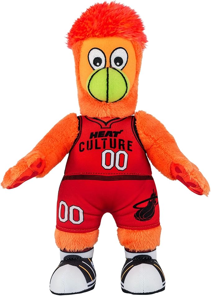 Bleacher Creatures NBA Unisex NBA 10-inch Mascot Plush Doll