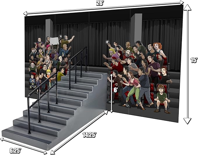 Arena Stairs Playset for Wrestling Action Figures