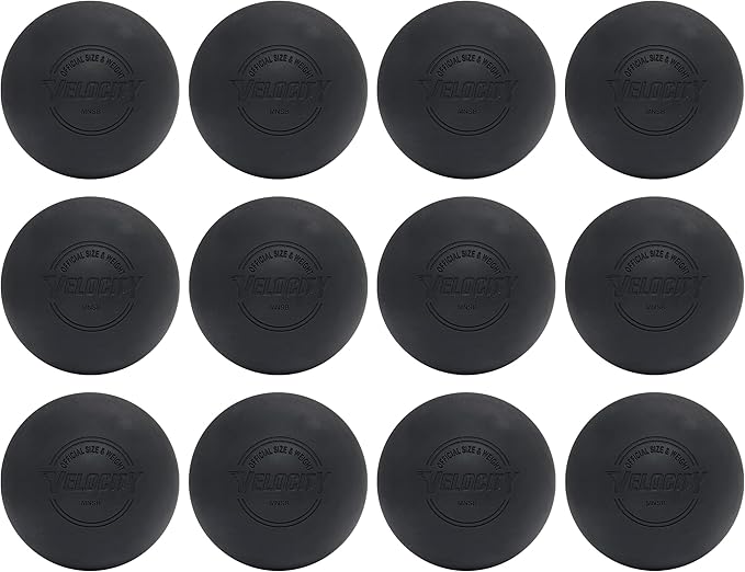 Velocity Lacrosse Balls - 1, 2, 3, 6, 12, 18, 24, 36, 60 and 120 Packs - for Practice, Official NFHS and College Approved Size