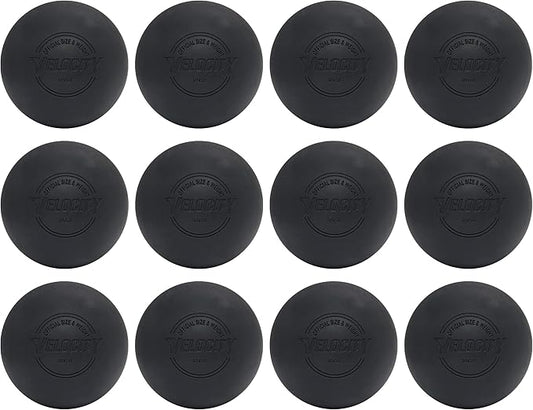 Velocity Lacrosse Balls - 1, 2, 3, 6, 12, 18, 24, 36, 60 and 120 Packs - for Practice, Official NFHS and College Approved Size