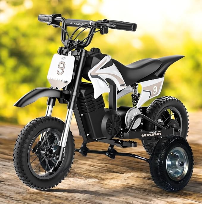 Hardline Products USA Training Wheels for K1 Kids Electric Dirt Bike 36V Motorcycle - Ecoleap Electric Dirtbike - 1602-UT-Ecoleap K1