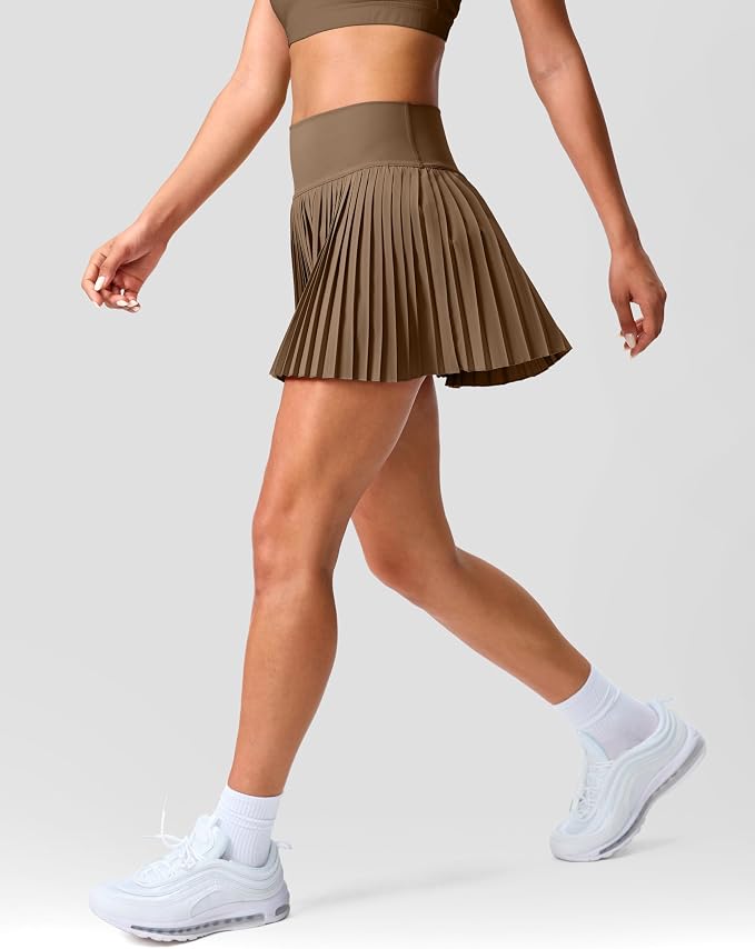 Pleated Tennis Skirt for Women with Pockets Shorts Women's High Waisted Lightweight Athletic Golf Skorts Skirts