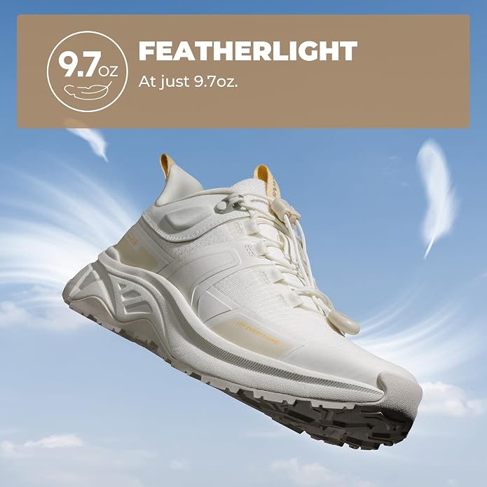 NORTIV 8 Women's Lightweight Hiking Shoes Quick Lace | Outdoor Fashion Sneakers For Hiking Walking Travel And Daily Wear With Quick Lace Design Lightweight Comfort Gladiator