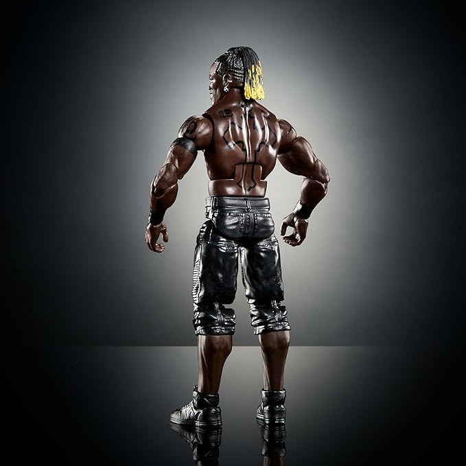 Mattel WWE Elite Action Figure & Accessories, Series #115 6-inch Collectible R-Truth with 25 Articulation Points & Swappable Hands