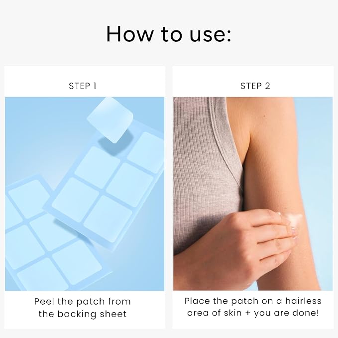 The Patch Remedy Iron Patch | Iron Bisglycinate, Vitamin C, B9 (Methylfolate), B12, Beta-Carotene, Astaxanthin | 30 Patches