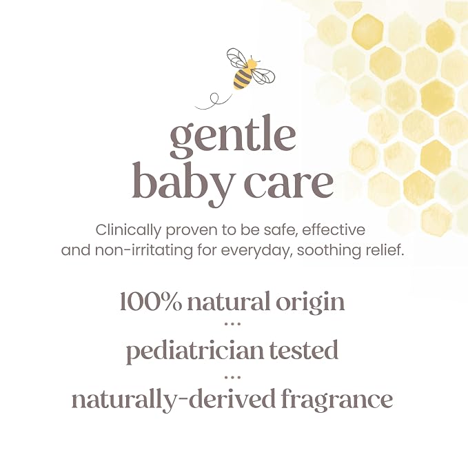 Burt's Bees Baby Diaper Rash Ointment, Maximum Strength, 40% Zinc Oxide, 100% Natural Origin, Pediatrician Tested, Net Weight 3 Ounces, Pack of 14