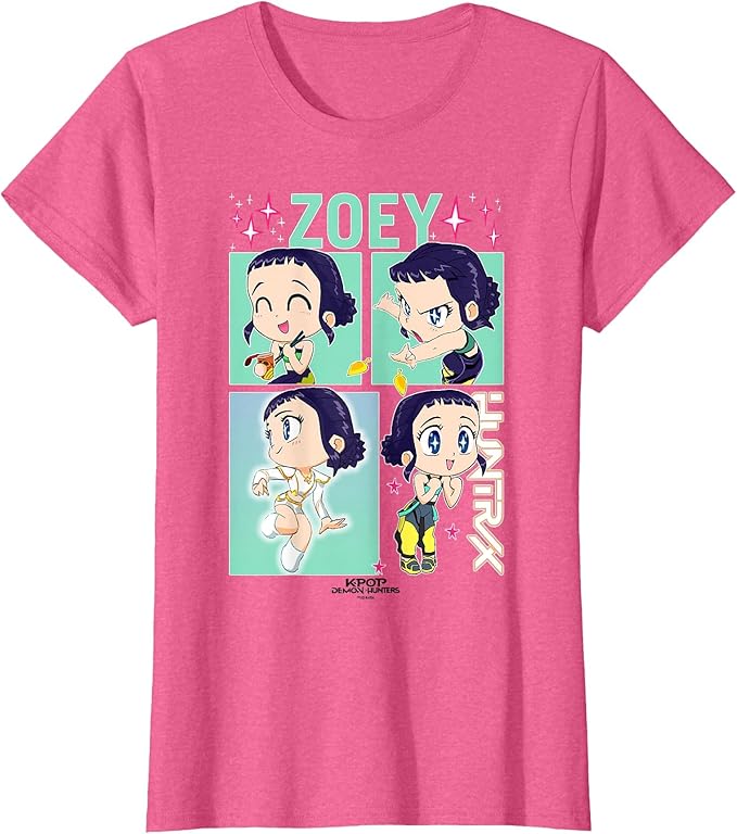 Kpop Demon Hunters Zoey Officially Licensed T-Shirt