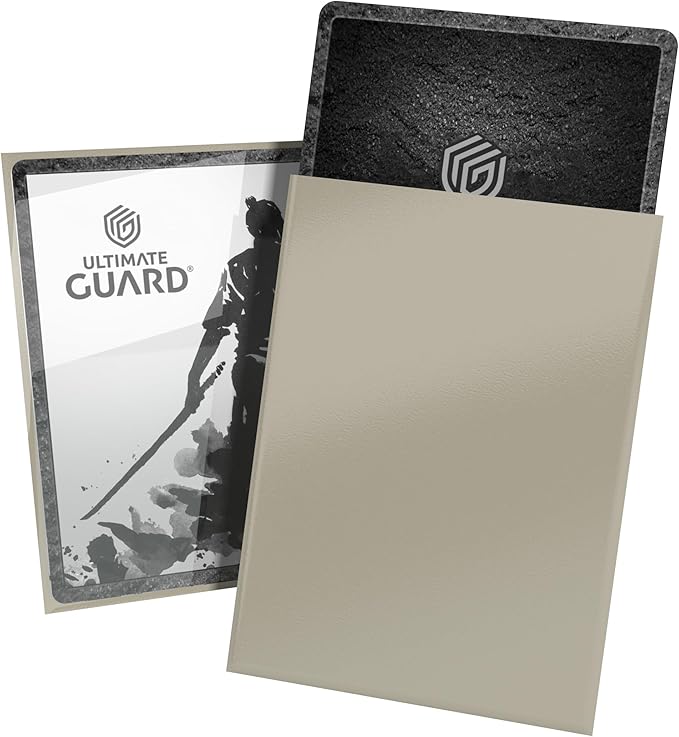 Ultimate Guard Katana Card Sleeves: 100 Standard Size TCG Sleeves, 66 x 91mm, Autumn Moon Back, Tournament Quality, No PVC & Acid-Free, High Clarity