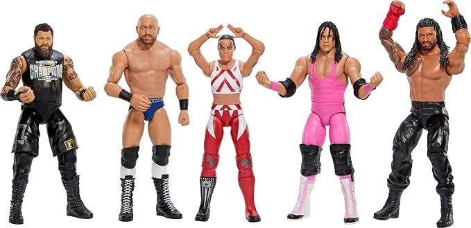Mattel WWE Action Figure, Series #146 Kevin Owens 6-inch Collectible with 10 Articulation Points & Life-Like Look