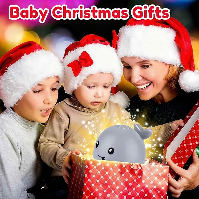 Bath Toys for Kids Ages 1-3 - Valentines Day Gifts for Kids,1 2 3 Year Boys Girls Gifts,Easter Basket Stuffers, Light Up Whale Bath Toy Sprinkler, Toddler Bathtub Pool Water Table Toys, Baby Gift
