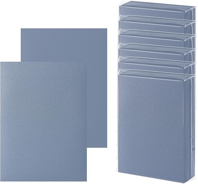 Gray MTG Card Sleeves 300CT, Matte Textured Back Card Sleeve Deck Card Protectors, Standard Size Card Sleeves for MTG, Baseball Card, Sports Cards, Game Card