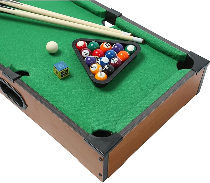 Mini Pool Table for Kids Small Billiards Game Table Top Pool Table Toy for Cat Gift for Kids Cat Pool Table Toy