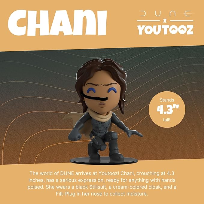 Youtooz Dune Part Two Chani 4.3" Vinyl Figure, Collectible Chani Action Figure from Youtooz Dune Collection
