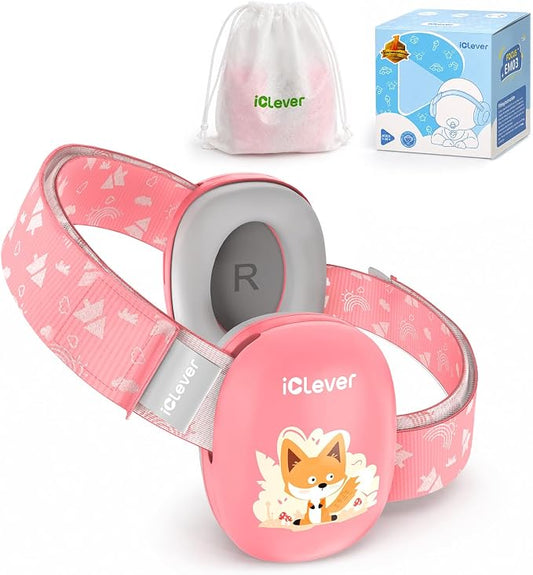 iClever Focus EM03 Baby Headphones for 3-36 Months, NRR 18dB