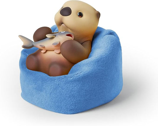 Party Animals Win Series Figures - OTTA Action Figure with Detachable Sofa - 3.35in PVC Collectible Figure for Display, Otter Figure Gift Ideas for The Holiday, 1PC