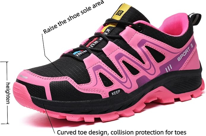 Women Hiking Shoes Casual Non-Slip Lightweight Comfortable Running Fashion Sneakers Walking Trekking Outdoor Shoes