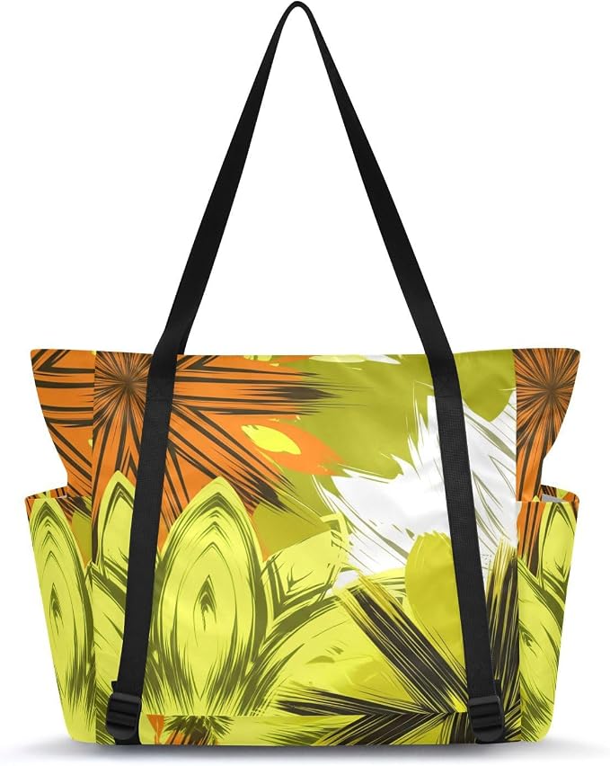 MCHIVER Yoga Bag for Women Men Large Yoga Mat Bag with Adjustable Strap Workout Bags Totes for Pilates Yoga Travel