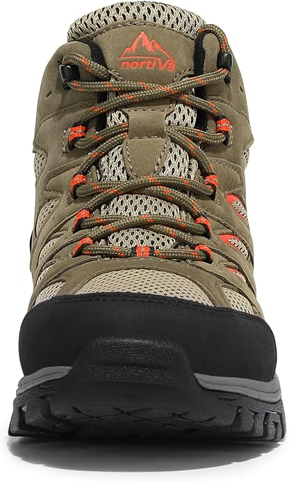 NORTIV 8 Women's Waterproof Hiking Boots Outdoor Ankle Trekking Mid Backpacking Mountaineering lightweight boots