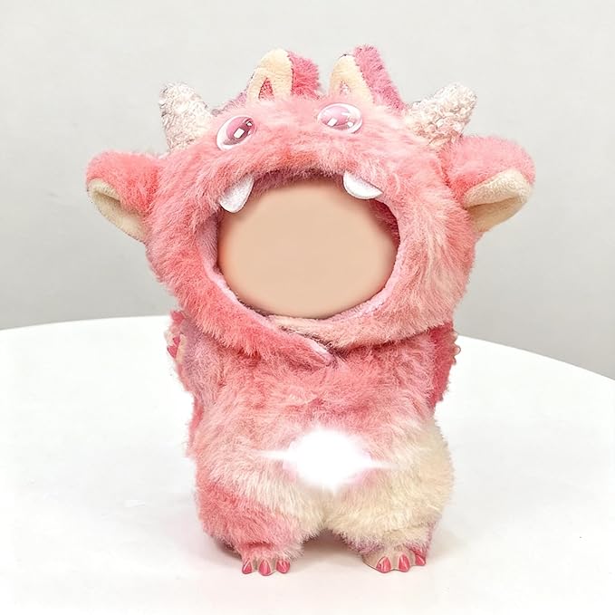 Clothes Fit for 18CM Doll, Fashion Doll Clothes Outfit Set Cute Theme Designer Toys Dress Accessories for Collector Fans Display (Red Monster)
