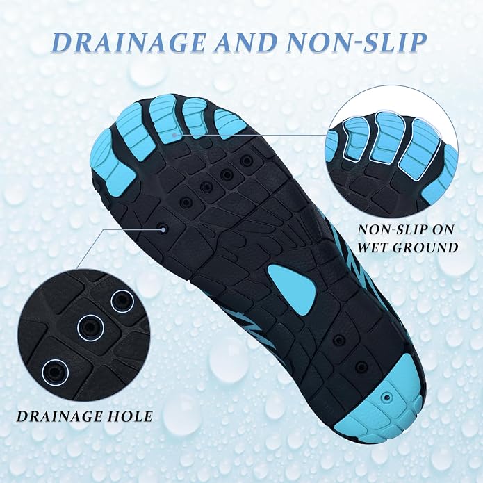Barefoot Shoes for Women & Men, Grounded Walking Hiking Barefoot Shoes, Wide Toe Box Non-Slip Water Athletic Footwear, Comfortable Vitality Barefoot Footwear, Trail Running Sneakers Unisex