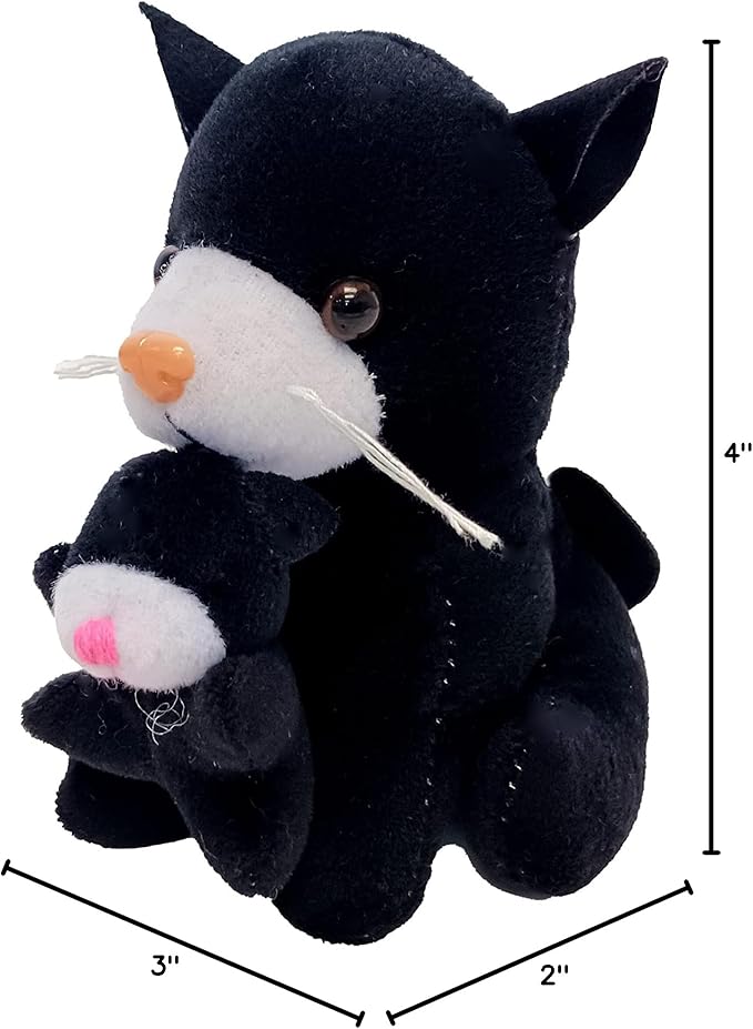 Plush Dogs and Cats Holding Their Babies (6 Cats Holding Kittens)