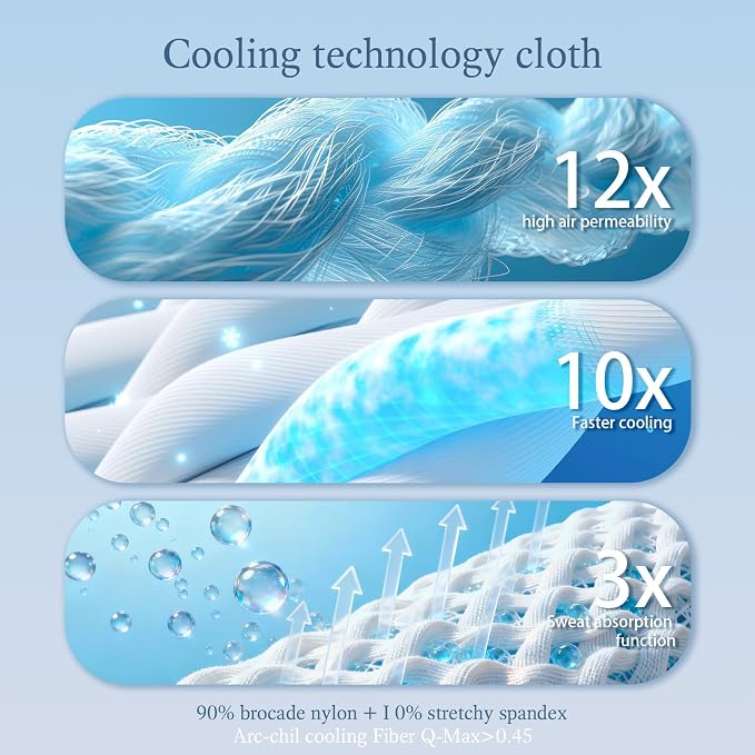 Cooling Blanket King Size (90"x108"), Double Sided Ice Cold Blanket for Hot Sleepers, Transfer Heat to Keep Cool, Soft Lightweight for Night Sweats, Bed & Couch, Ocean Design
