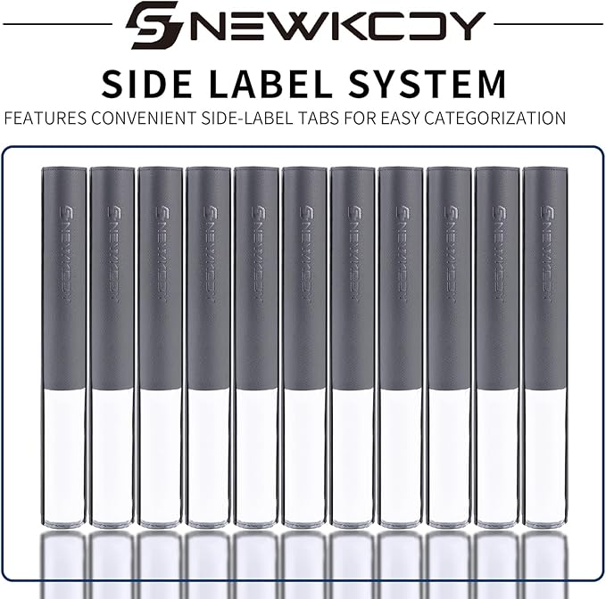 Snekdy Top loader Binder, 9 Pockets Top Loader，Holds 360 Top Loaders cards, Card binder with Sleeves for card in 3 x 4 inches color smooth Zipper PU Leather (Light Grey)