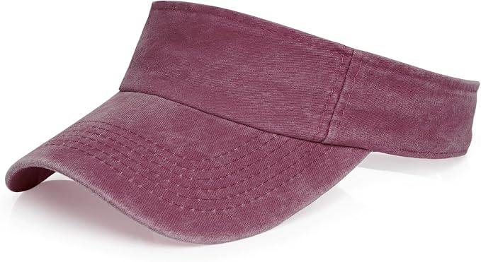 Marrywindix 1 Piece of Sport Wear Athletic Visor Sun Sports Visor Hat Visor Adjustable Cap for Women and Men
