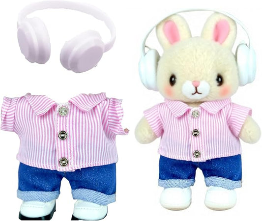 17cm Dolls Clothes - 6.7 Inches Cute Clothes Outfit & Accessories,17CM Doll of The House Accessories Outfits (Style-1(NO Doll))