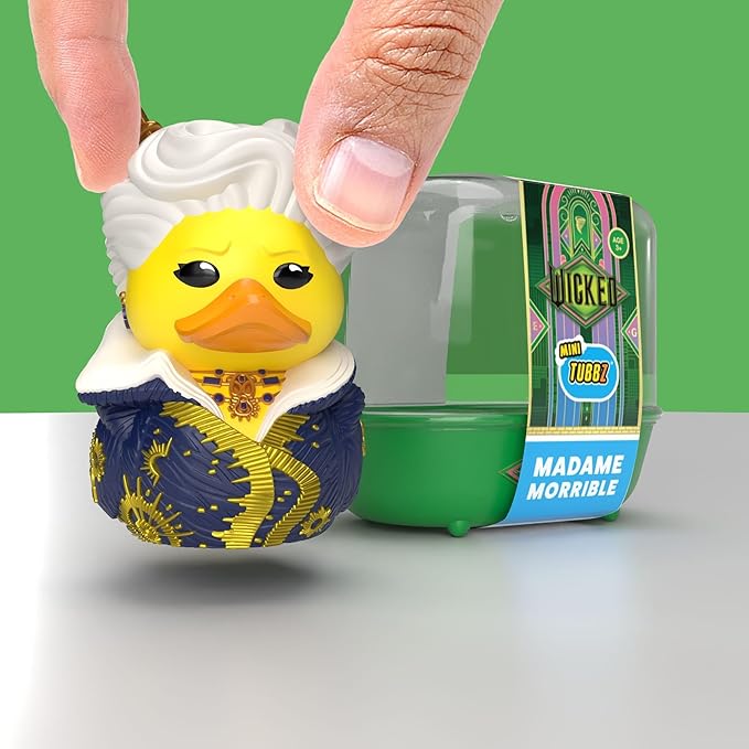 TUBBZ Mini: Wicked for Good - Madame Morrible Cosplaying Rubber Duck Vinyl Figure