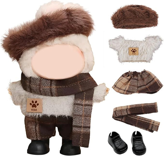 17cm Clothes Set for Doll (4Pcs)
