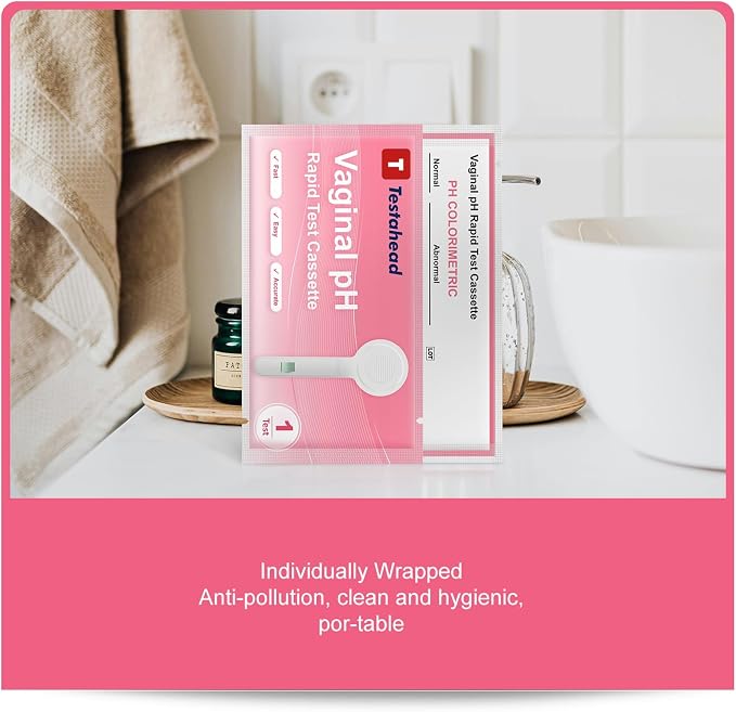 Specialized Female Vaginal pH Balance Test Sticks 10 Pieces, Yeast Infection Detection kit, BV Test, Designed for Women, Safe and hygienic