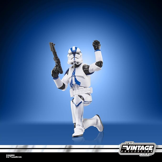 STAR WARS The Vintage Collection Clone Trooper (501st Legion), OBI-Wan Kenobi 3.75 Inch Collectible Action Figure