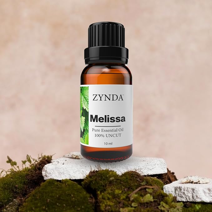 Melissa Essential Oil 100% Pure & Natural – Premium Melissa Oil for Skin Care, Hair, Diffuser & Aromatherapy – Organic Essential Oil, 3rd Party Lab Tested Natural Essential Oils – 10ml