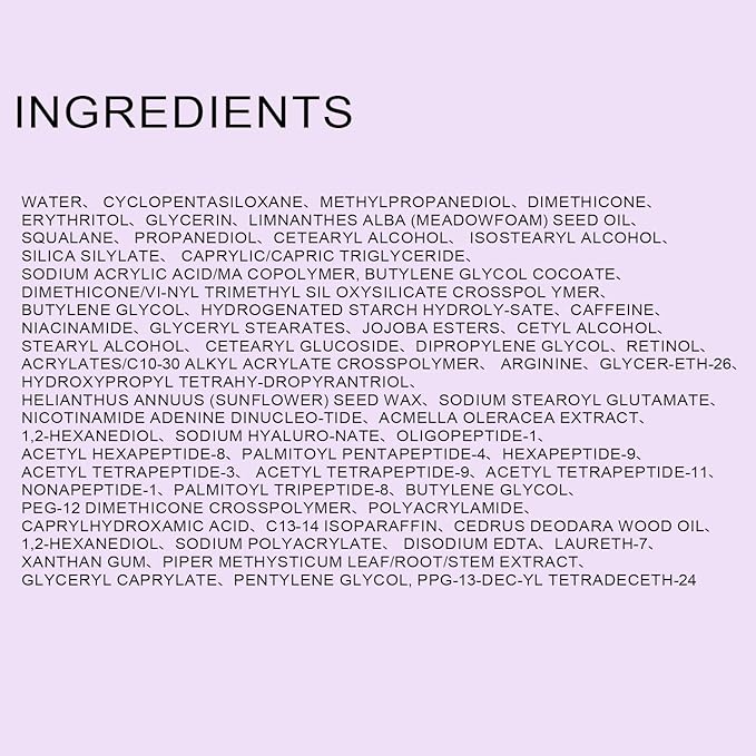 No.9 NAD+ Retinol & Vitamin C Eye Cream - Anti-Aging Care for Fine Lines, Dark Circles & Puffiness, Peptide-Infused Formula, 10ml