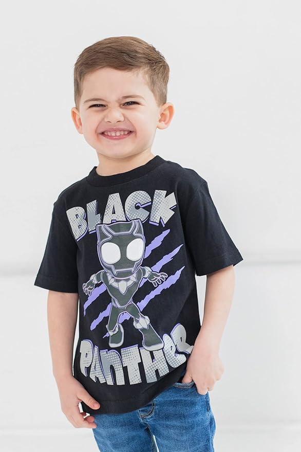 Marvel 4 Pack Graphic T-Shirts