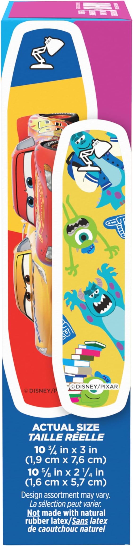 Band-Aid Brand Adhesive Bandages for Minor Cuts & Scrapes, Wound Care Featuring Disney/Pixar Mashup Characters, Fun Bandages for Kids and Toddlers, Assorted Sizes, 20 Count